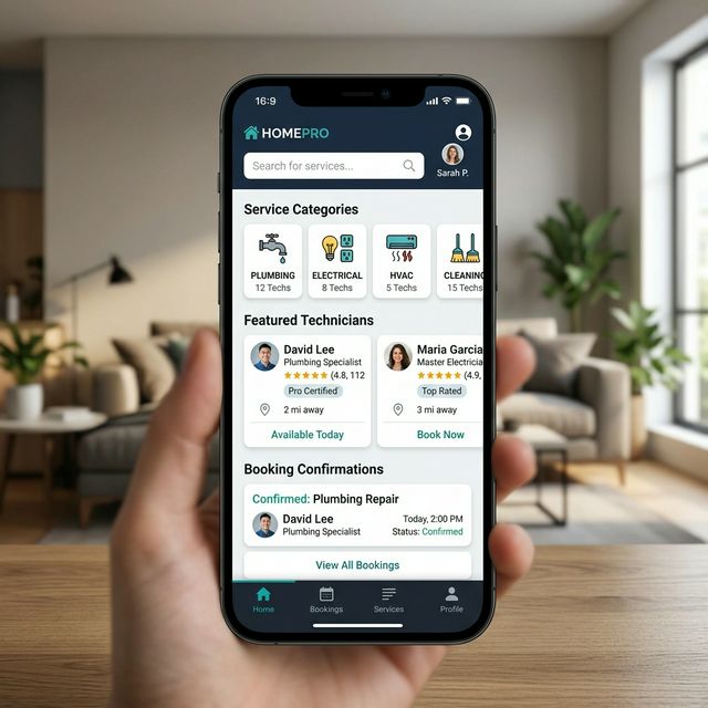 HomeHancer Service App